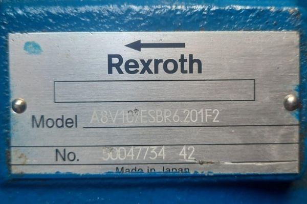 REXROTH變量柱塞泵A8V107ESBR6201F2特點及應用，力士樂A8V液壓泵