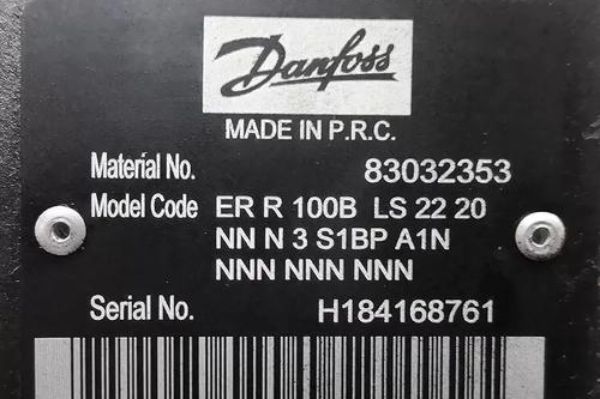 薩奧丹佛斯柱塞泵ERR100、ERR130、ERR147系列參數(shù)