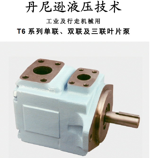 丹尼遜T6 系列單聯、雙聯及三聯葉片泵