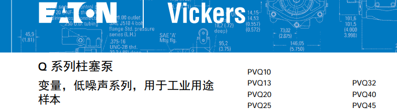 伊頓威格士柱塞泵